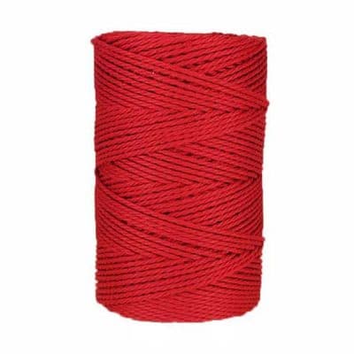 Corde d'amour en Nylon rouge de 32.8 pieds, ficelle de soie synthétique de  2mm